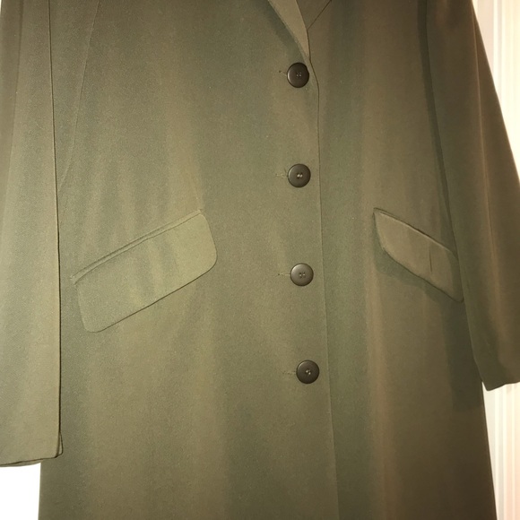 Larry Levine Olive Green Jacket - Picture 2 of 4